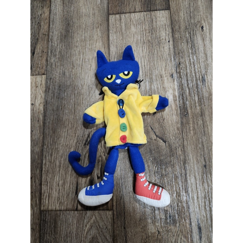 MerryMakers - Pete the Cat and His Four Groovy Buttons Plush Puppet - 14"